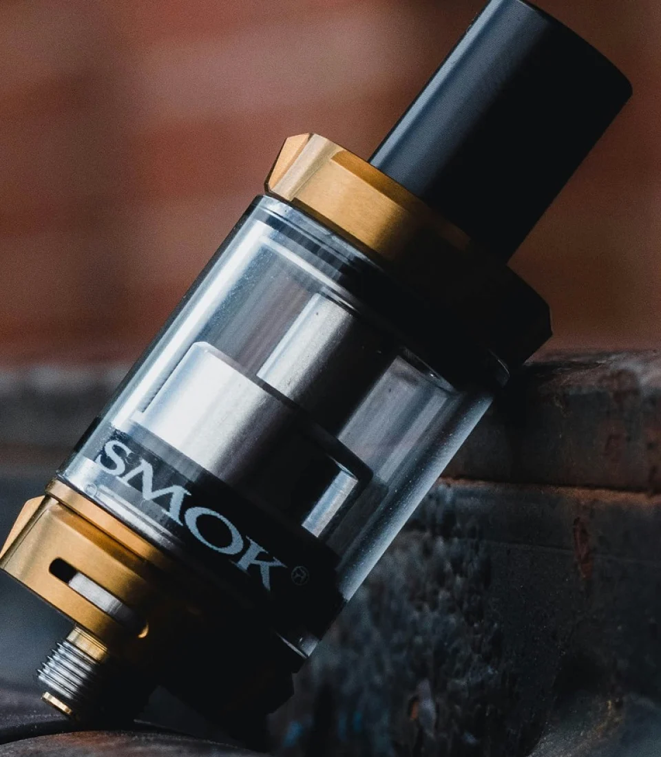 SMOK vape tank device, mobile hero image