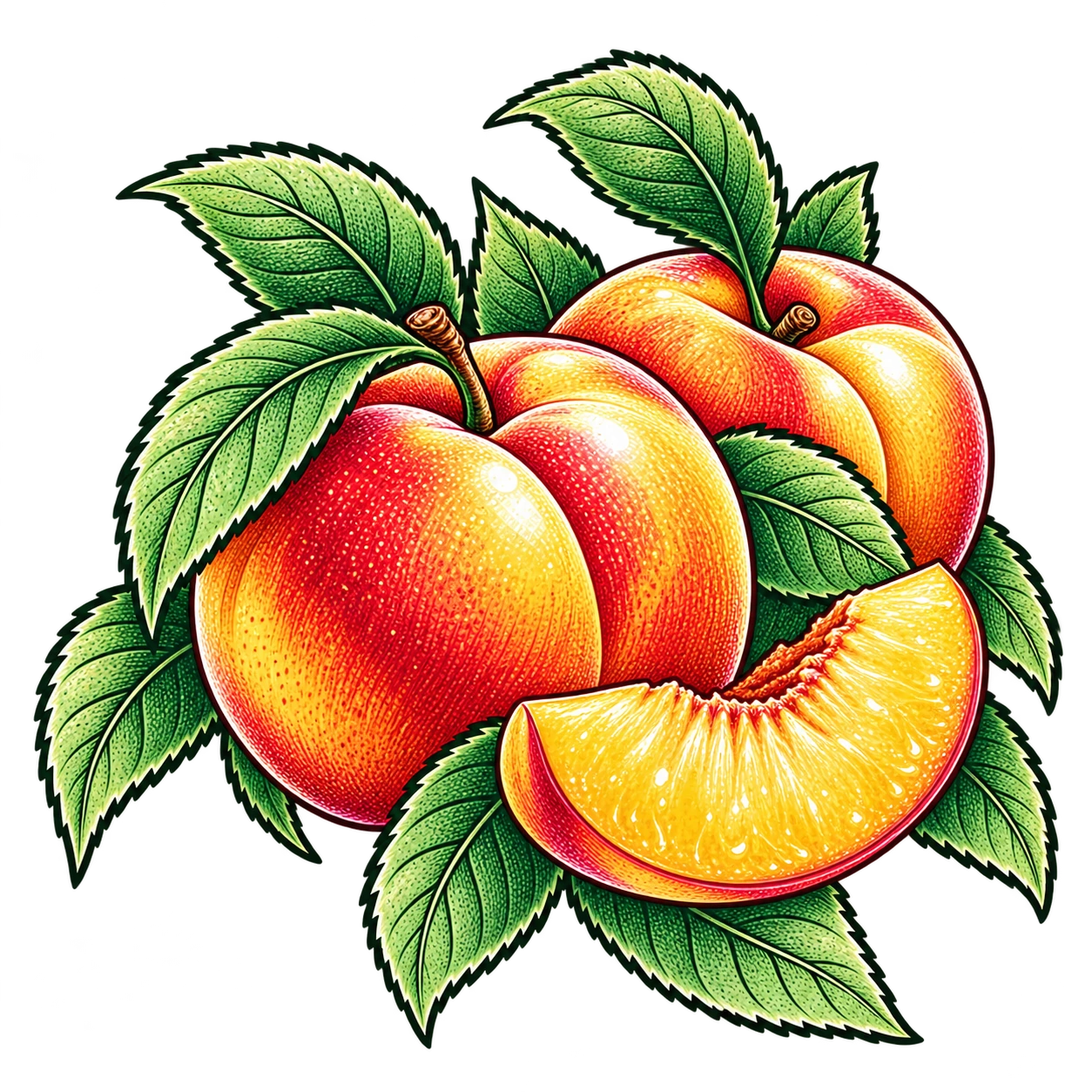 Flavour illustration for JNR Lila Kiss 60K Juicy Peaches