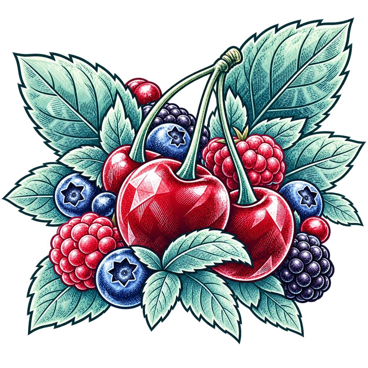 Flavour illustration for JNR Falcon-X 18K Cherry Berry