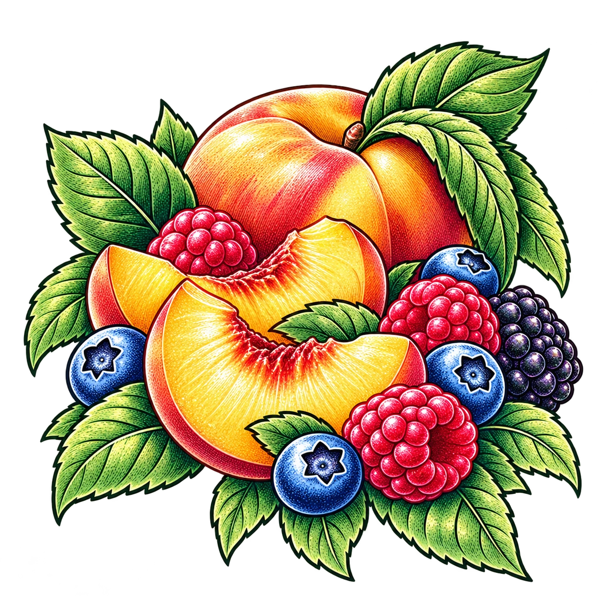 Flavour illustration for JNR Falcon-X 18K Peach Berry