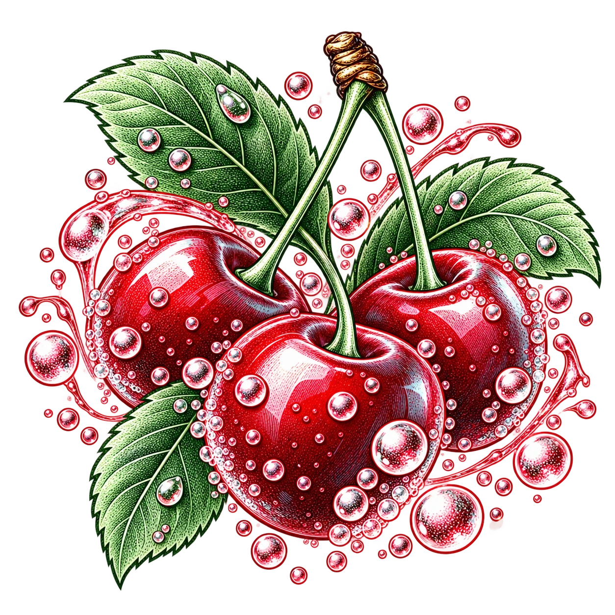 Flavour illustration for JNR Falcon-X 18K Sparkling Cherry