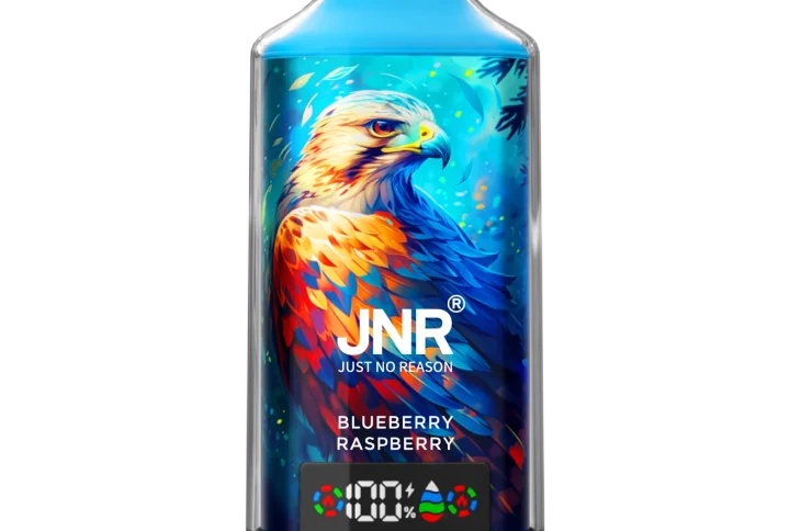 JNR Falcon-X 18K disposable vape, Blueberry Raspberry