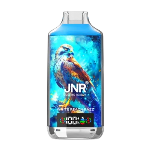 JNR falcon x 18k White Peach Razz disposable vape