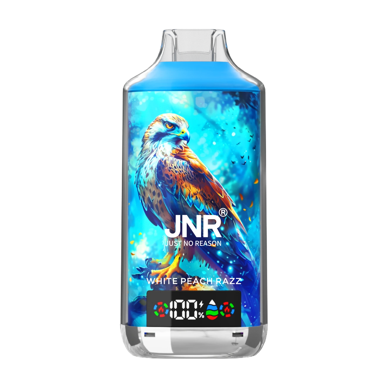 JNR falcon x 18k White Peach Razz disposable vape
