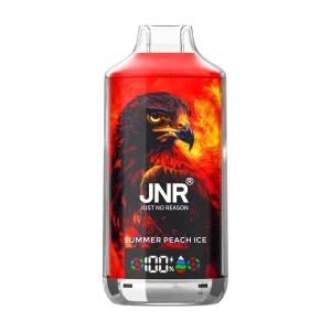 JNR falcon x 18k Summer Peach Ice disposable vape