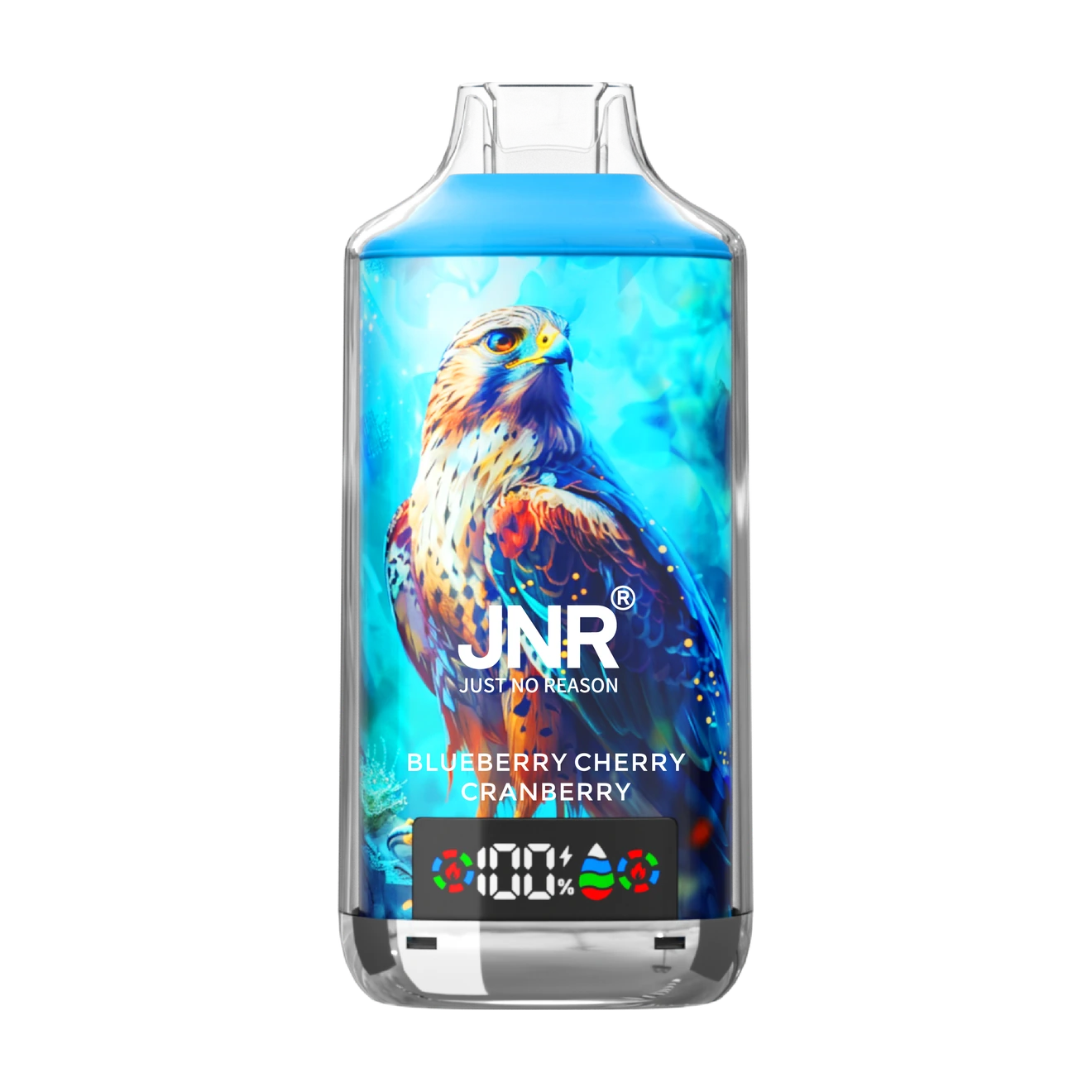 JNR falcon x 18k Blueberry Cherry Cranberry disposable vape