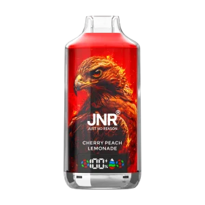 JNR falcon x 18k Cherry Peach Lemonade disposable vape