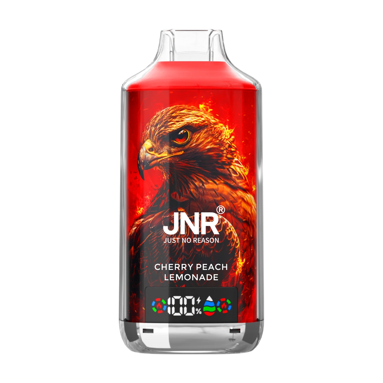 JNR falcon x 18k Cherry Peach Lemonade disposable vape
