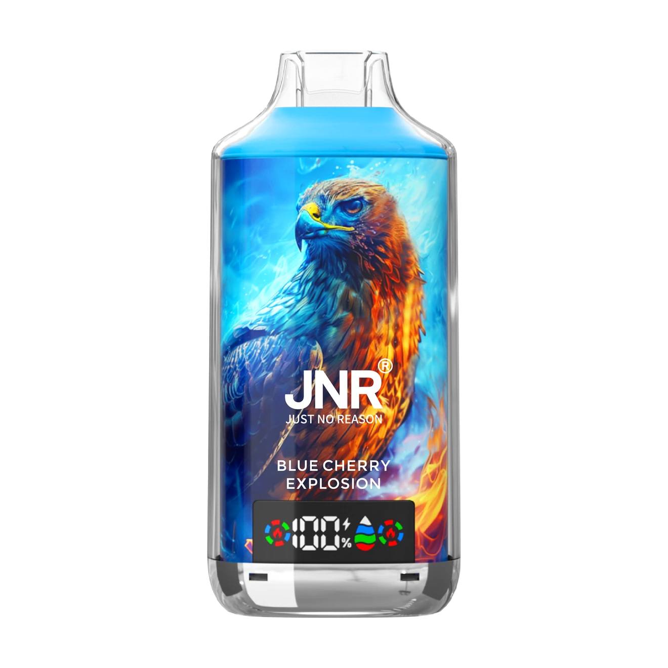 JNR falcon x 18k Blue Cherry Explosion disposable vape
